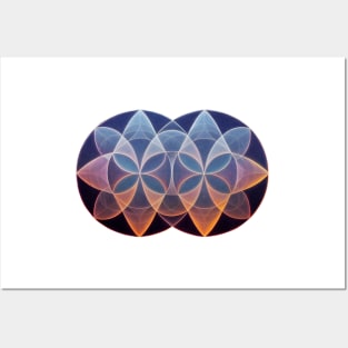 Sacred Geometry Balanced Spheres Posters and Art